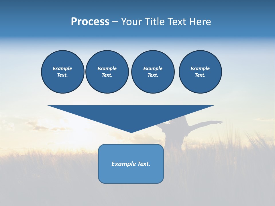 Human Sunset Caucasian PowerPoint Template