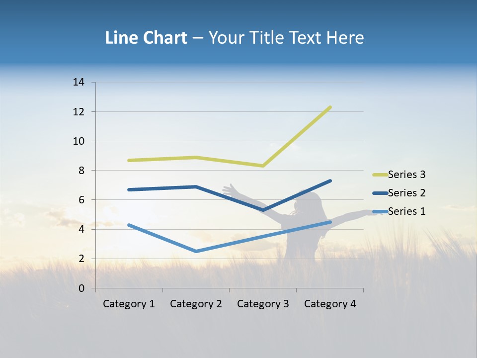 Human Sunset Caucasian PowerPoint Template