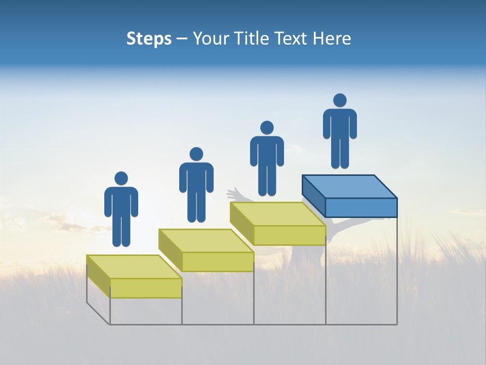 Human Sunset Caucasian PowerPoint Template