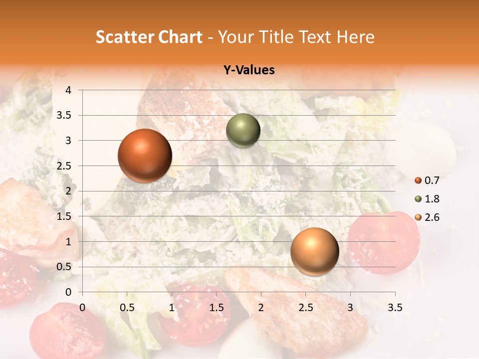 A White Plate Topped With Lots Of Food PowerPoint Template