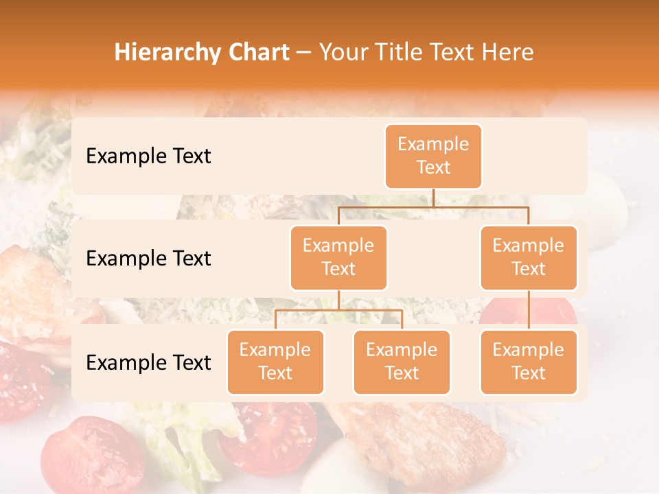 A White Plate Topped With Lots Of Food PowerPoint Template