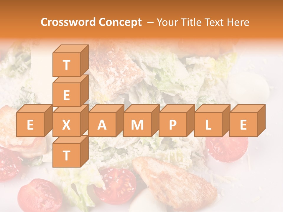 A White Plate Topped With Lots Of Food PowerPoint Template