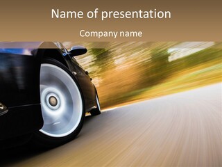 Rush Transportation Highway PowerPoint Template