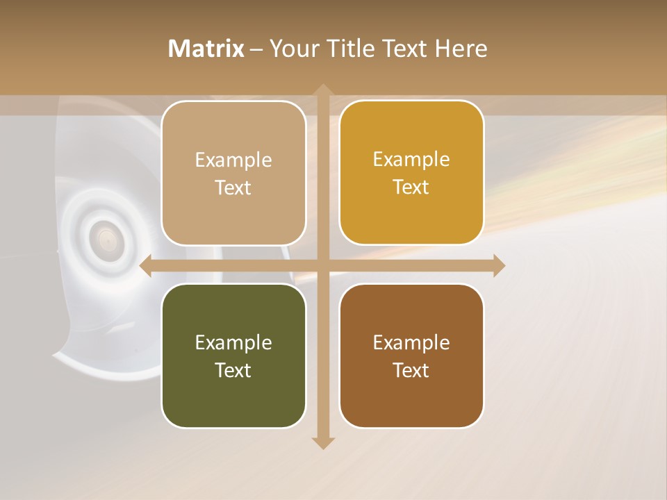 Rush Transportation Highway PowerPoint Template