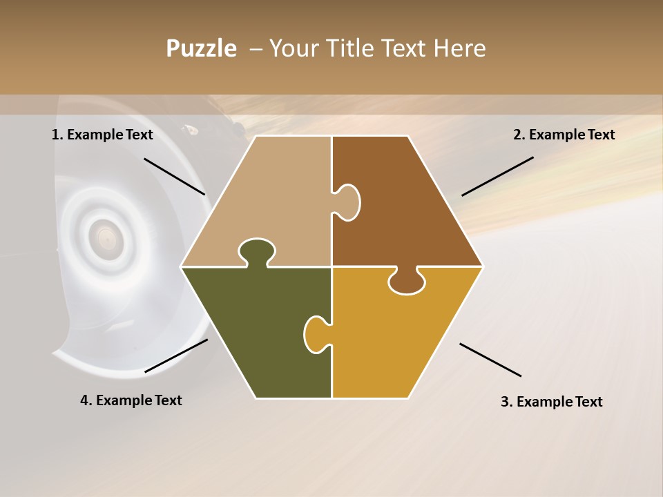 Rush Transportation Highway PowerPoint Template