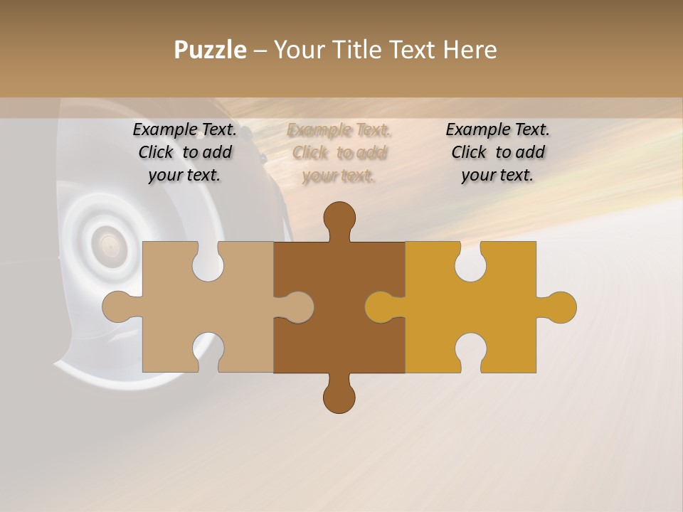 Rush Transportation Highway PowerPoint Template