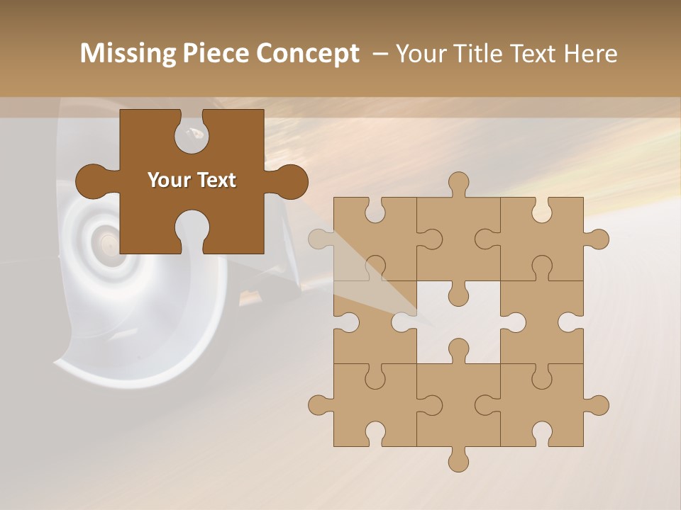 Rush Transportation Highway PowerPoint Template