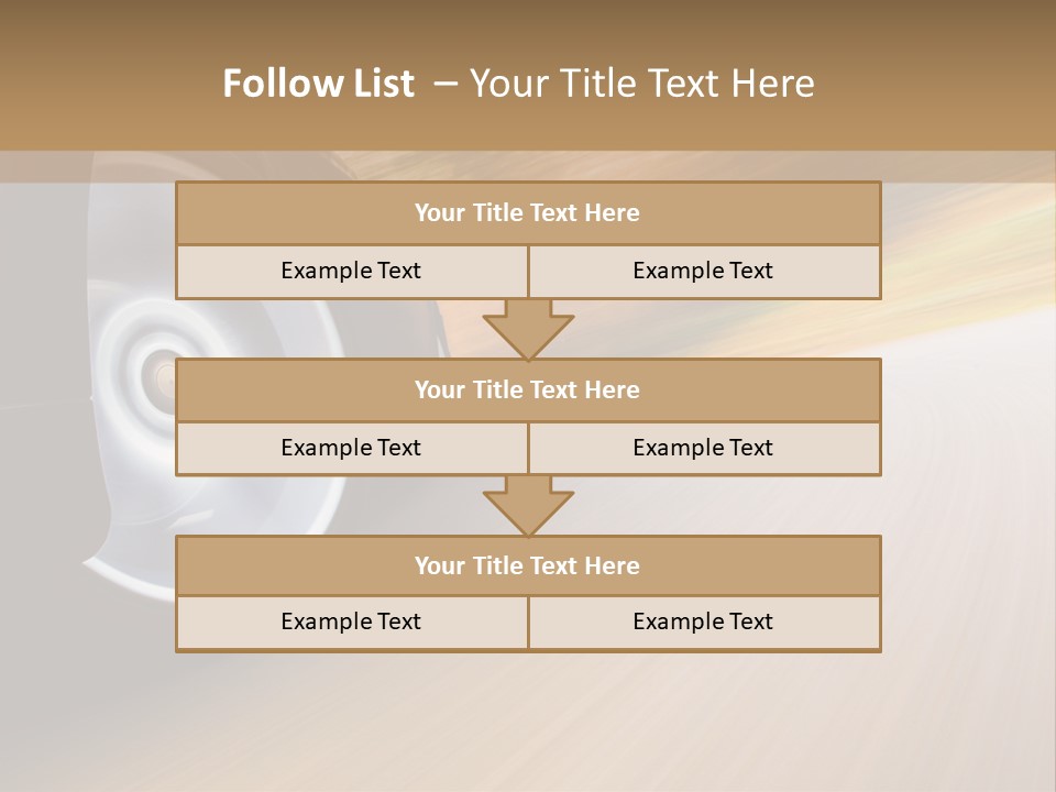 Rush Transportation Highway PowerPoint Template