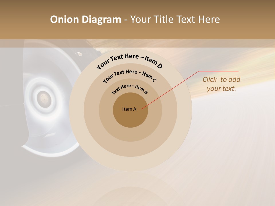 Rush Transportation Highway PowerPoint Template