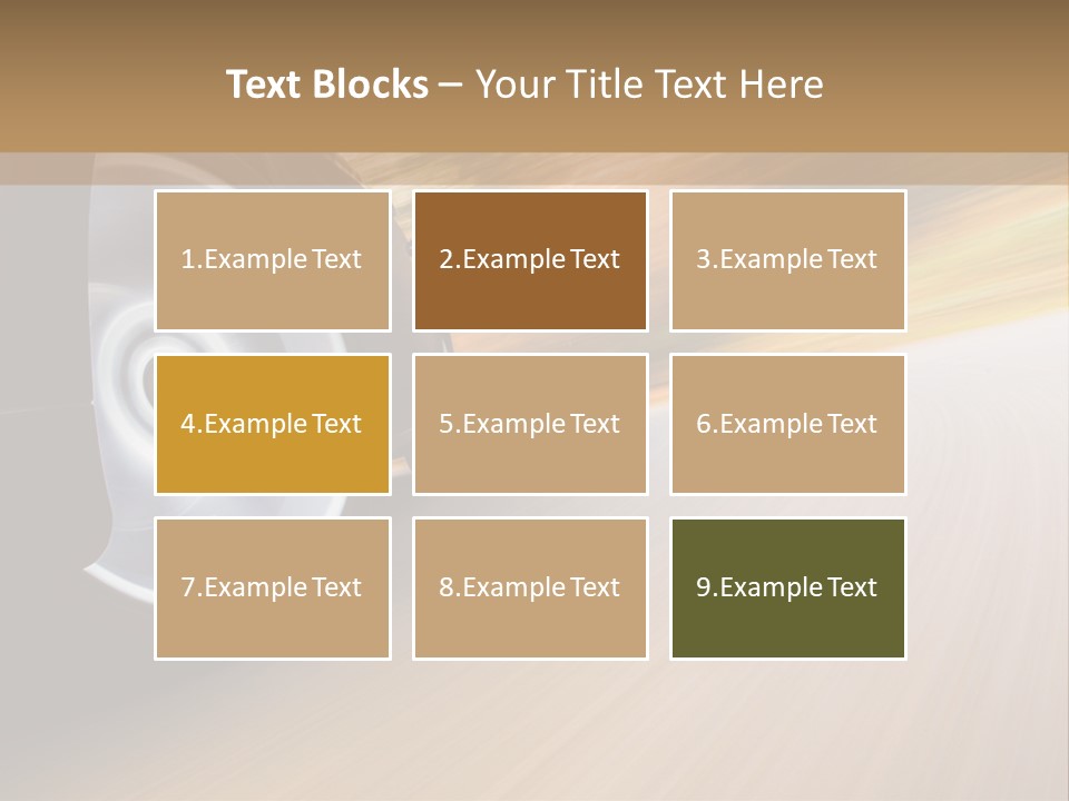 Rush Transportation Highway PowerPoint Template