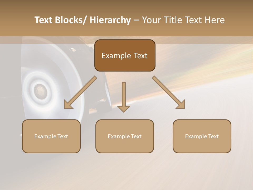 Rush Transportation Highway PowerPoint Template