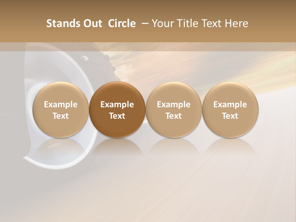 Rush Transportation Highway PowerPoint Template