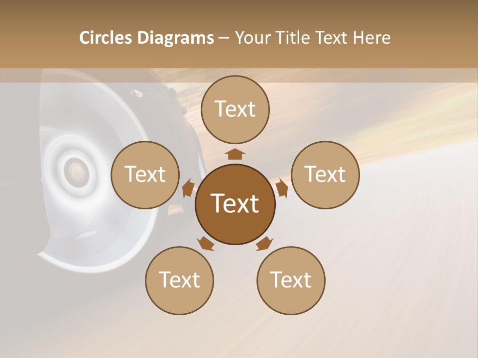 Rush Transportation Highway PowerPoint Template