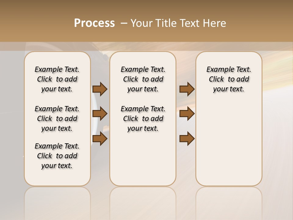 Rush Transportation Highway PowerPoint Template