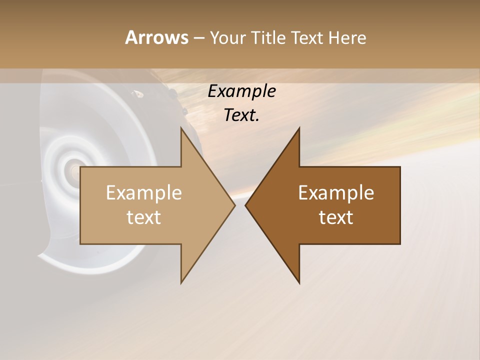 Rush Transportation Highway PowerPoint Template