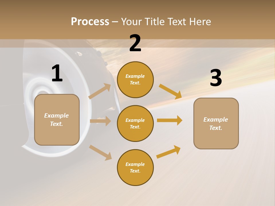 Rush Transportation Highway PowerPoint Template