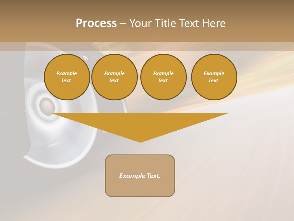 Rush Transportation Highway PowerPoint Template