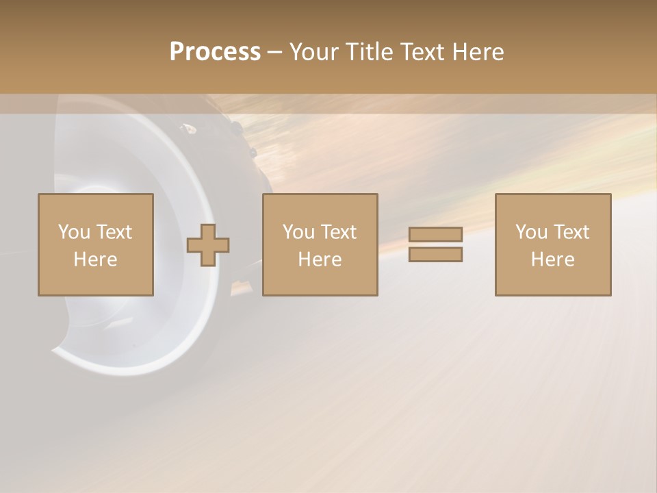 Rush Transportation Highway PowerPoint Template
