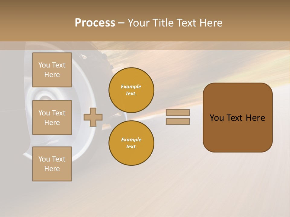 Rush Transportation Highway PowerPoint Template