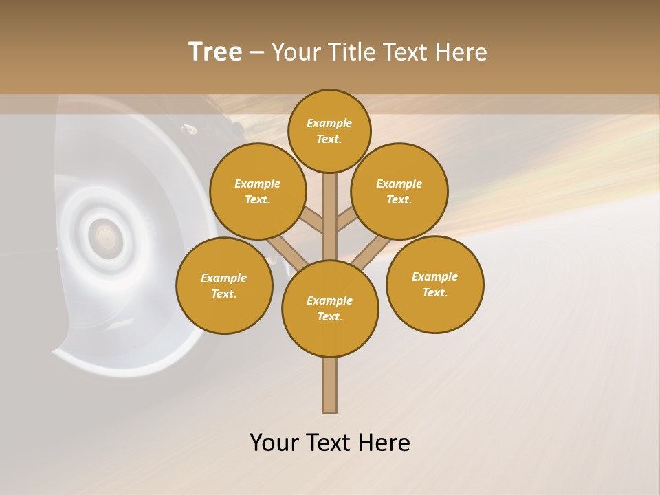 Rush Transportation Highway PowerPoint Template