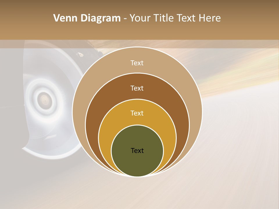 Rush Transportation Highway PowerPoint Template