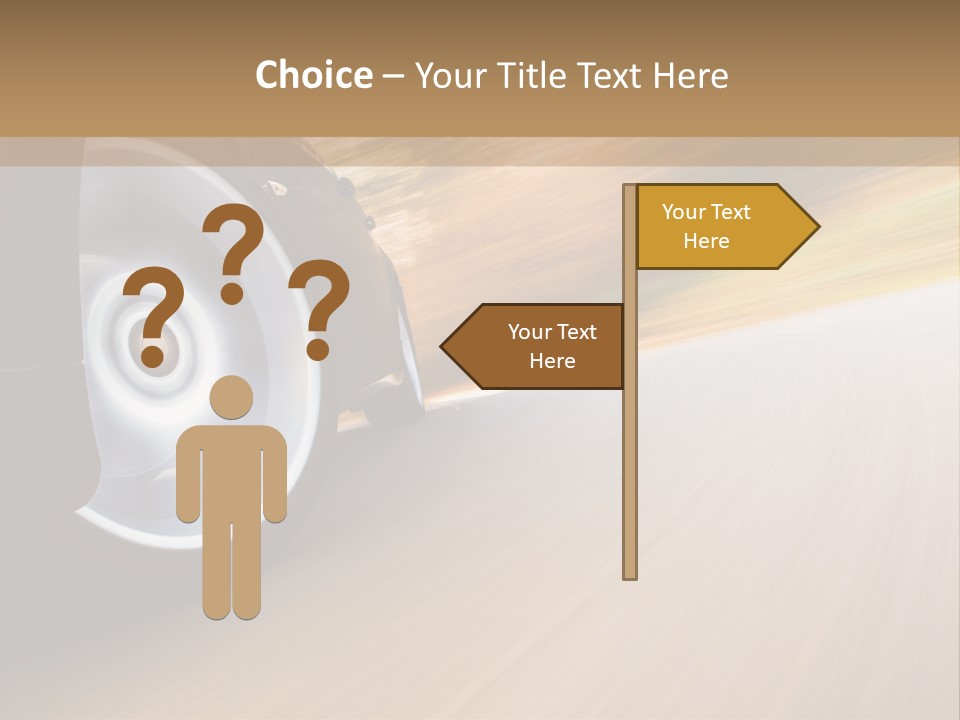 Rush Transportation Highway PowerPoint Template