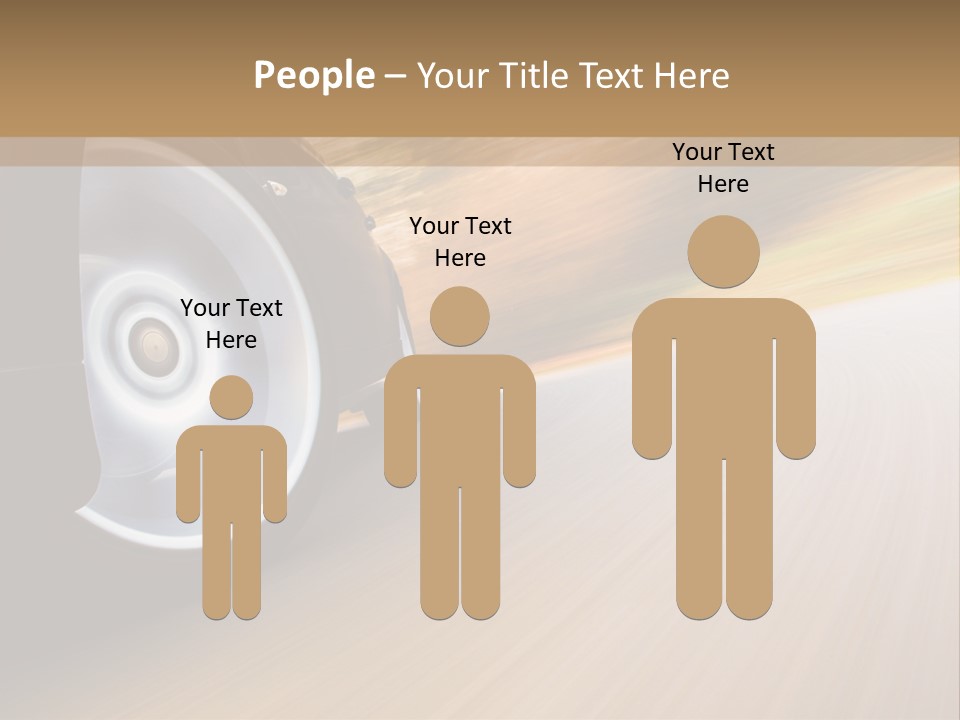 Rush Transportation Highway PowerPoint Template