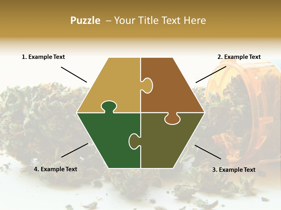 Stash Psychoactive Medicinal PowerPoint Template