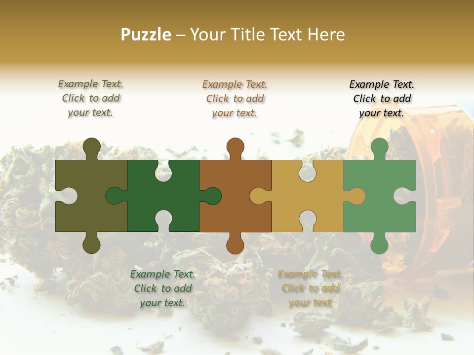 Stash Psychoactive Medicinal PowerPoint Template