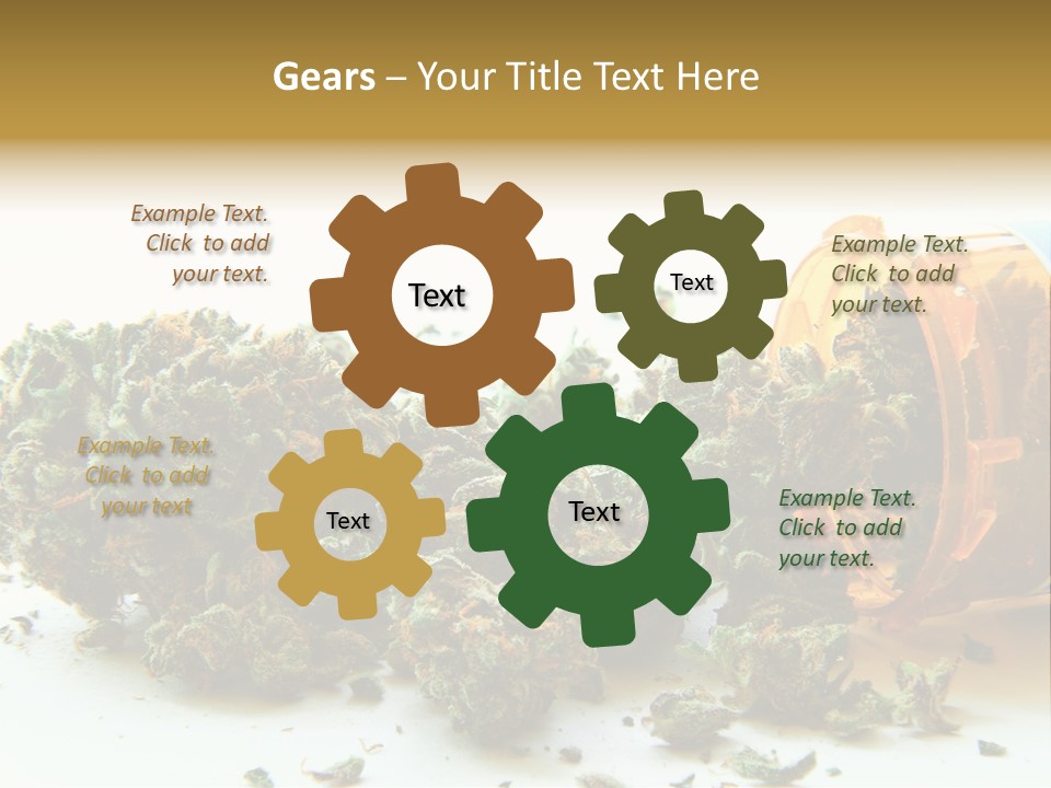 Stash Psychoactive Medicinal PowerPoint Template