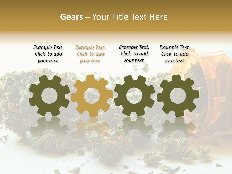 Stash Psychoactive Medicinal PowerPoint Template