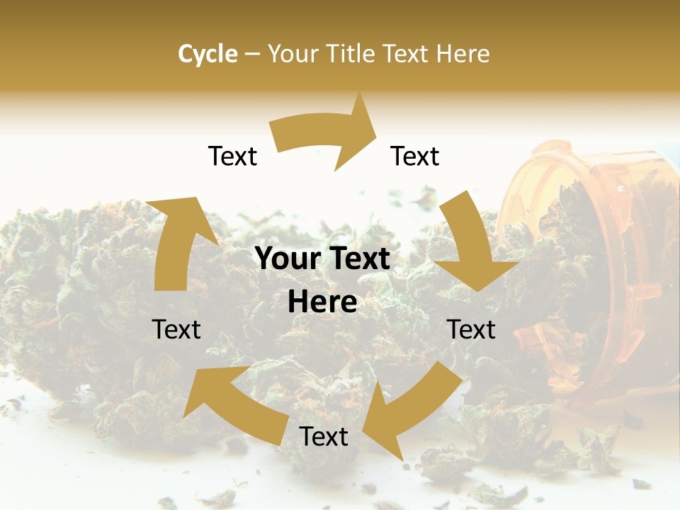 Stash Psychoactive Medicinal PowerPoint Template