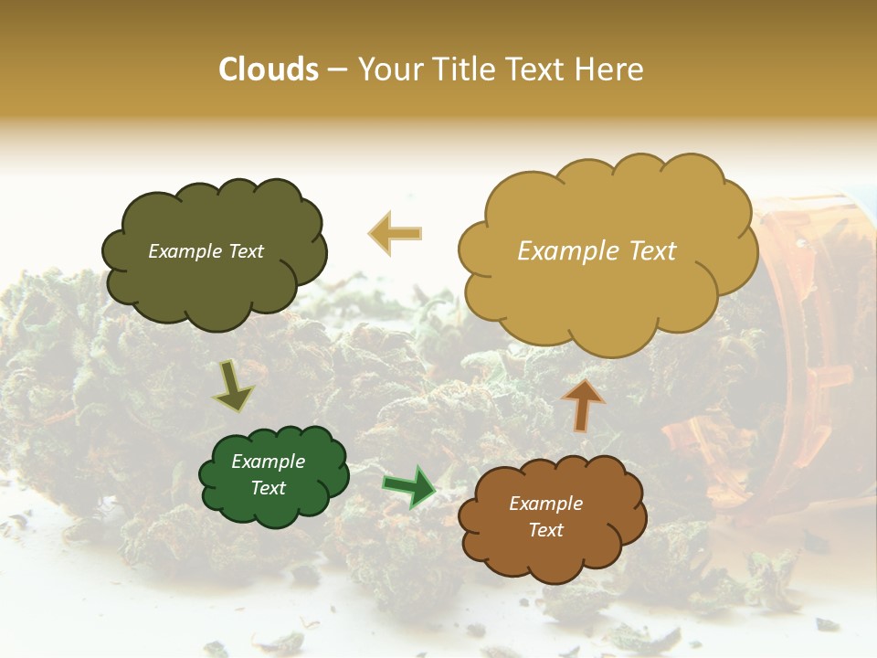 Stash Psychoactive Medicinal PowerPoint Template