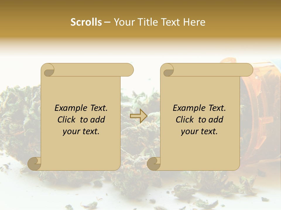 Stash Psychoactive Medicinal PowerPoint Template