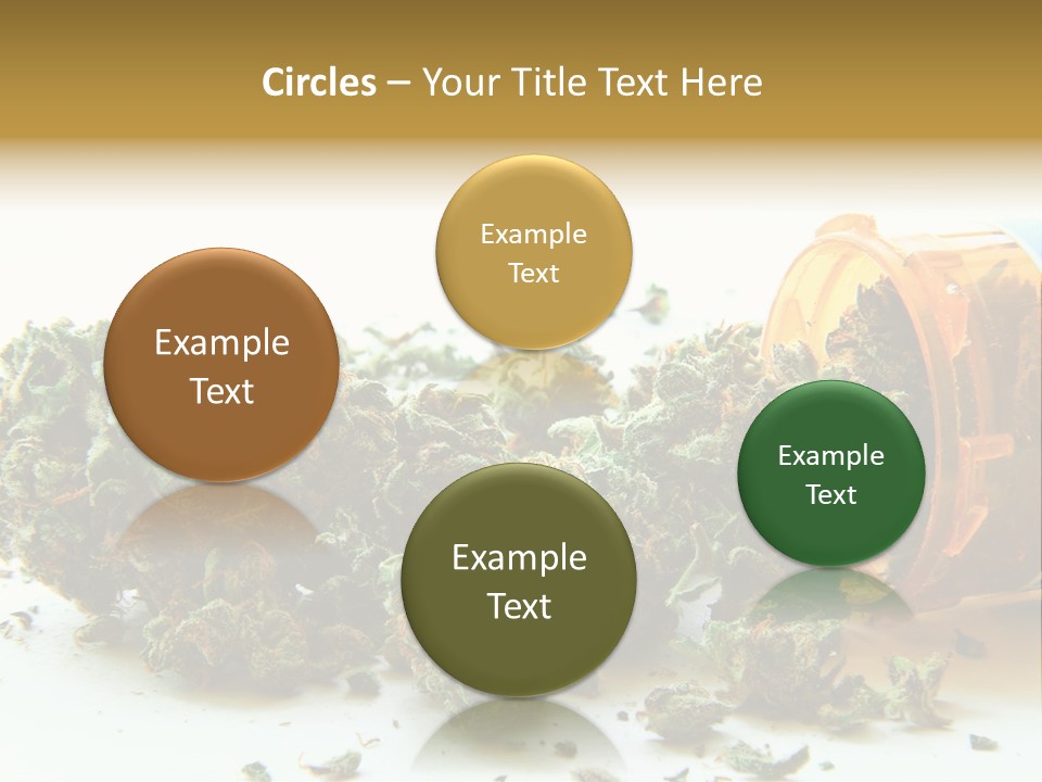 Stash Psychoactive Medicinal PowerPoint Template