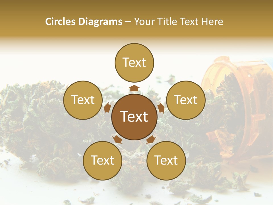 Stash Psychoactive Medicinal PowerPoint Template