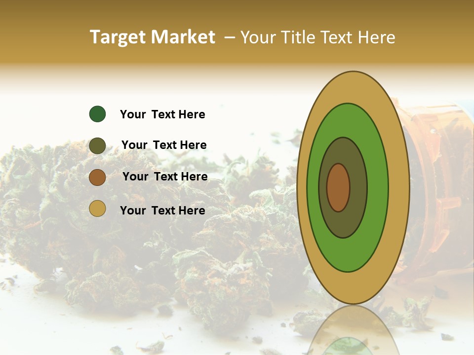 Stash Psychoactive Medicinal PowerPoint Template