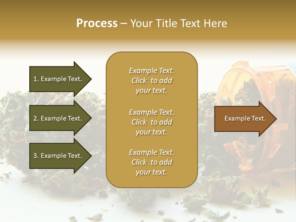 Stash Psychoactive Medicinal PowerPoint Template