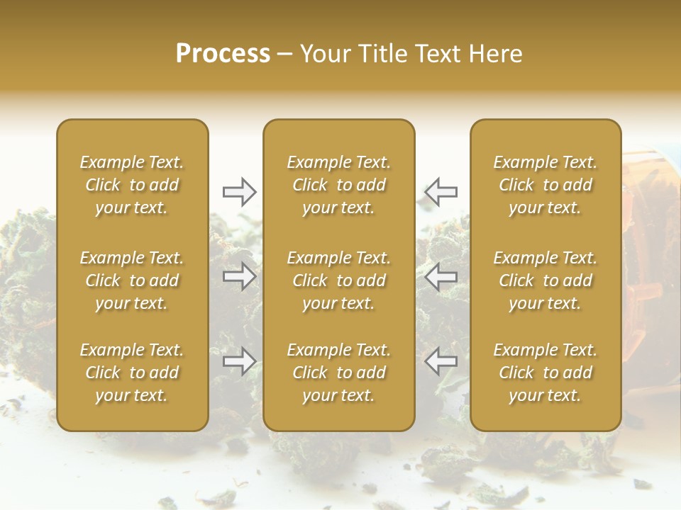 Stash Psychoactive Medicinal PowerPoint Template