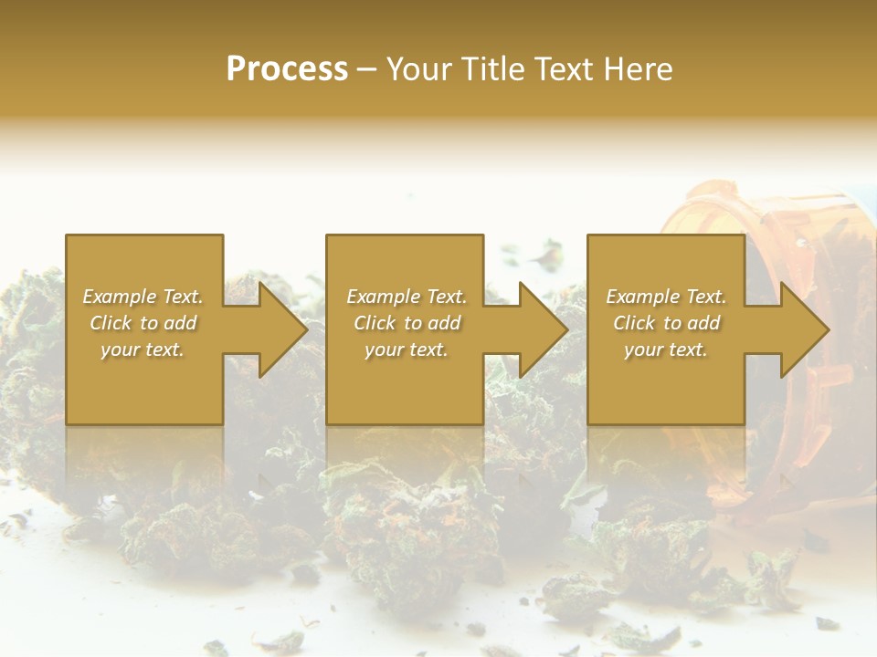 Stash Psychoactive Medicinal PowerPoint Template