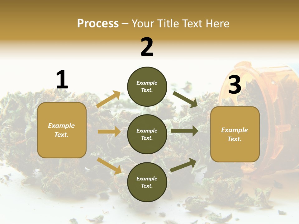 Stash Psychoactive Medicinal PowerPoint Template