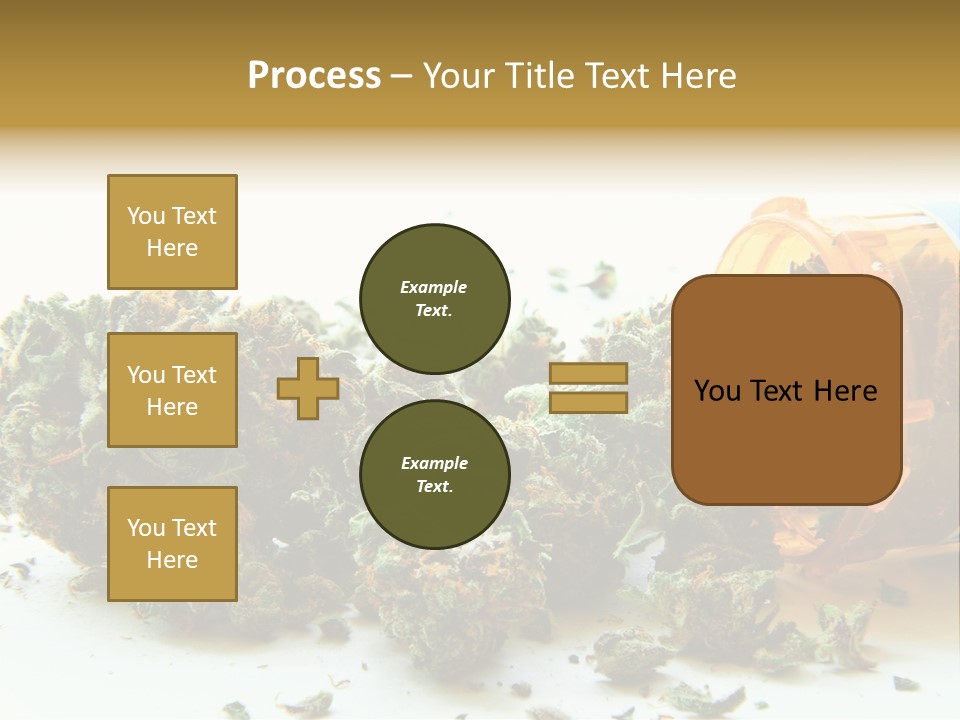Stash Psychoactive Medicinal PowerPoint Template
