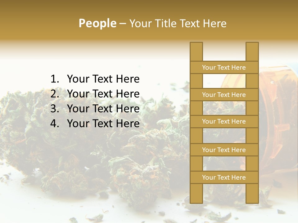 Stash Psychoactive Medicinal PowerPoint Template