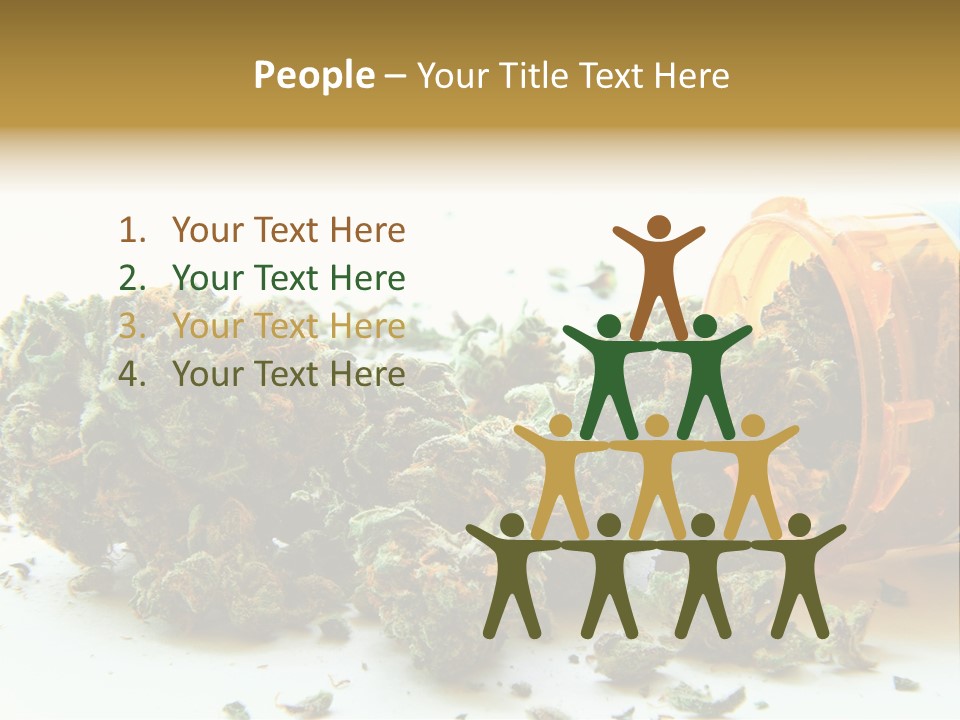 Stash Psychoactive Medicinal PowerPoint Template