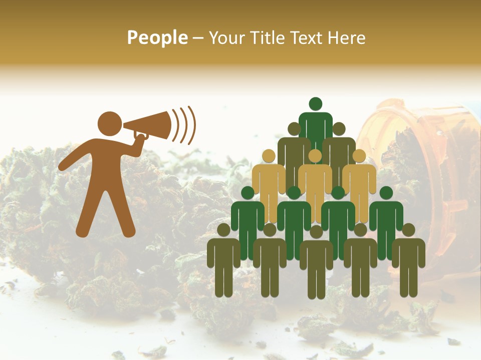 Stash Psychoactive Medicinal PowerPoint Template