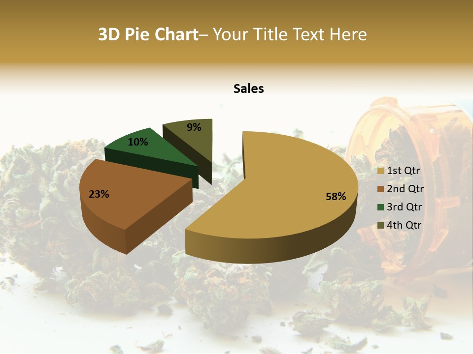 Stash Psychoactive Medicinal PowerPoint Template