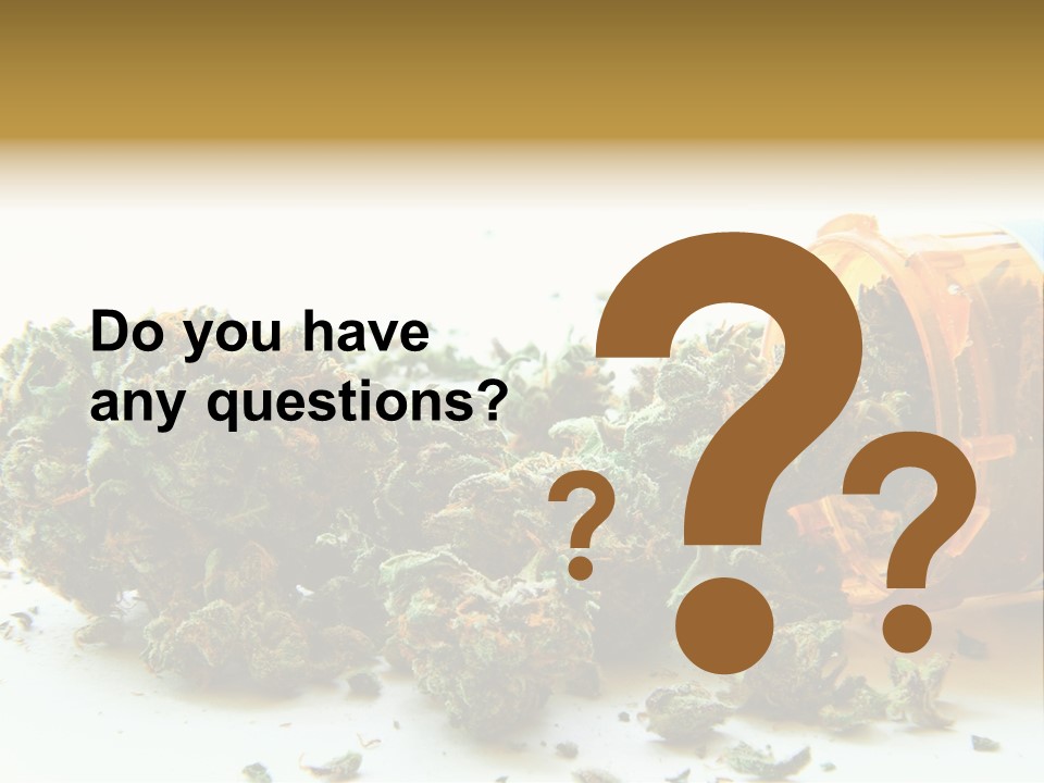 Stash Psychoactive Medicinal PowerPoint Template