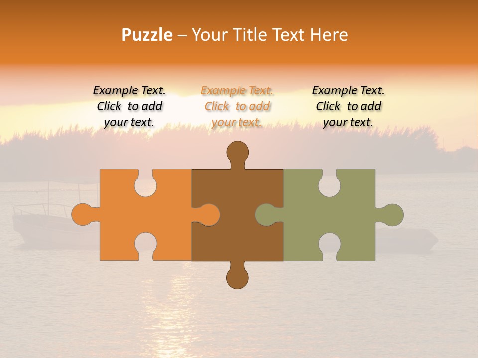 Exotic Shore Atlantic PowerPoint Template