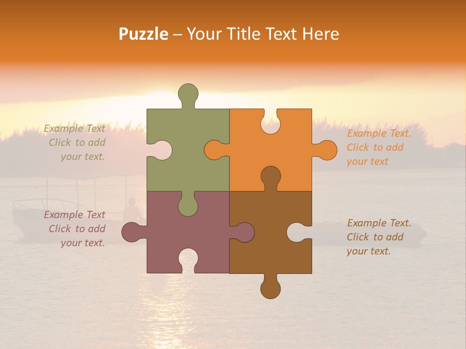 Exotic Shore Atlantic PowerPoint Template