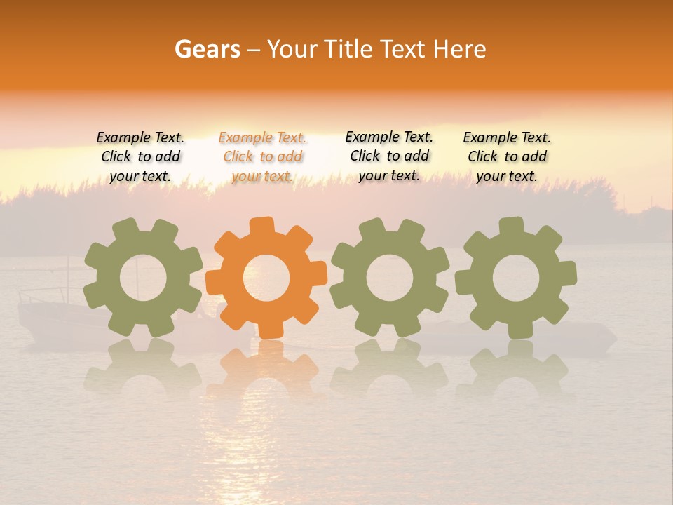 Exotic Shore Atlantic PowerPoint Template